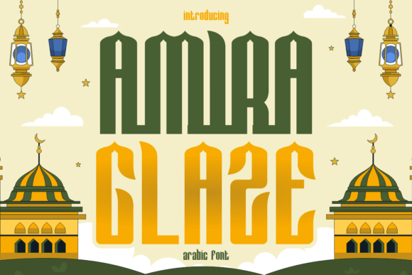 Amira Glace: A Display Font That Brings Middle Eastern Elegance to Your Creations