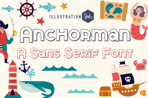 Anchorman Font: A Bold Typeface for Digital Design