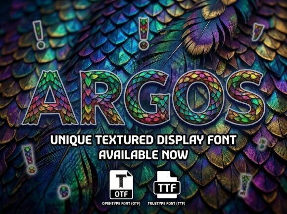 Argos Font: A Bold Statement for Handmade Creations