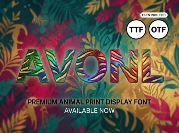 Avonl Font: A Bold Statement for Digital Branding
