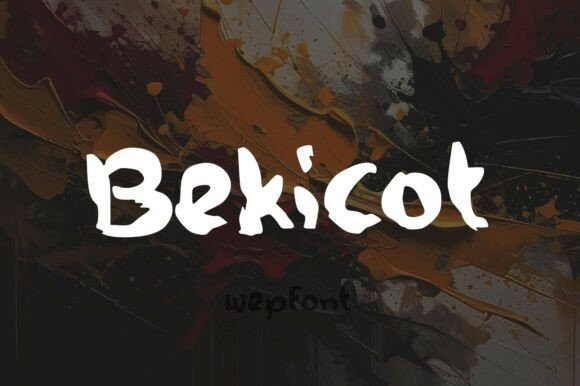 Bekicot Font: The Dynamic Typeface That Powers Campaigns