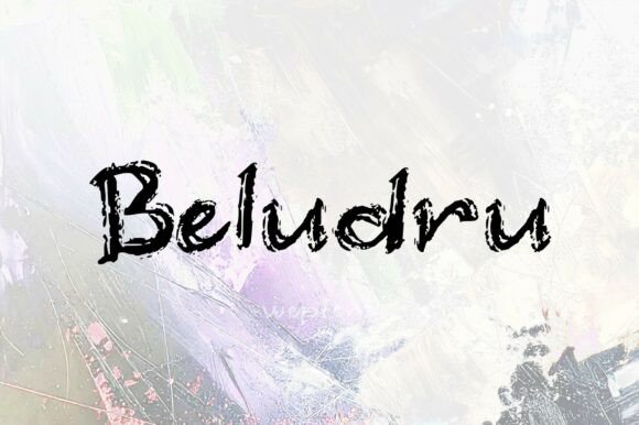 Beludru Font: A Bold Choice for Branding with Energy