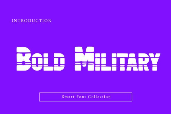 Bold Military Font Review: A Commanding Display Typeface for Impactful Branding