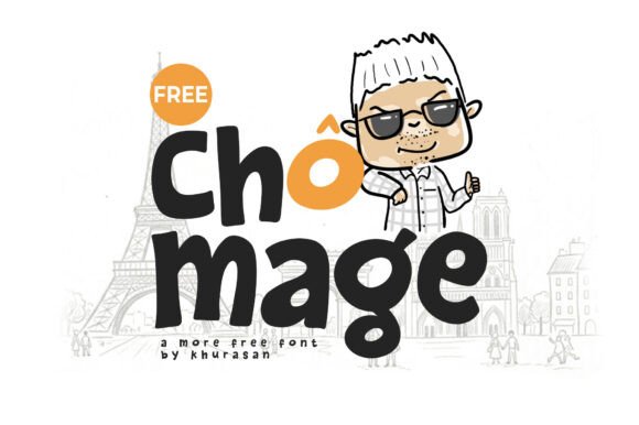 Chomage Typeface: A Playful Font for Web Designers