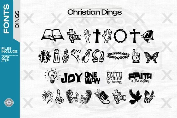 Christian Dings Font: A Timeless Typeface for Branding with Soul