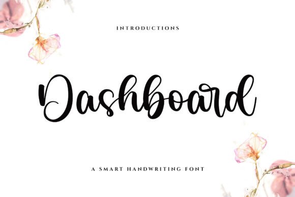 Dashboard Font: A Playful Display Typeface for Digital Design