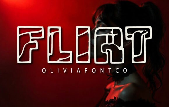 Flirt Font: A Playful Display Typeface for Bold Branding