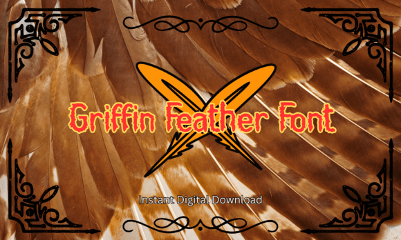 Griffin Feather Font: A Fierce Display Typeface for Bold Branding