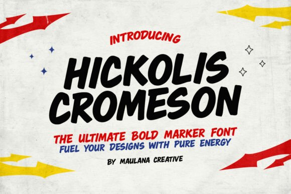 Hickolis Cromeson: A Display Font That Elevates Your Brand
