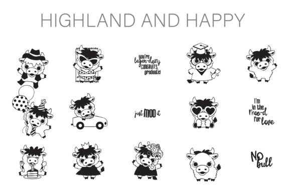 Highland and Happy Dingbats: A Fun Font for Business Branding