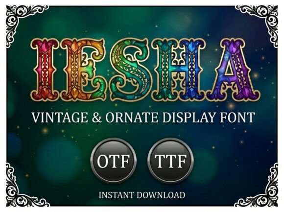 Iesha Font Review: A Display Typeface with Editorial Soul