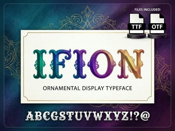 Ifion Typeface: A Bold Choice for Polished Branding