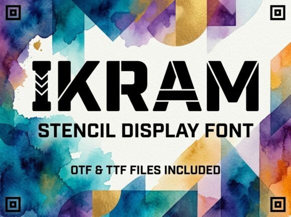 Ikram: A Display Font with Character and Purpose