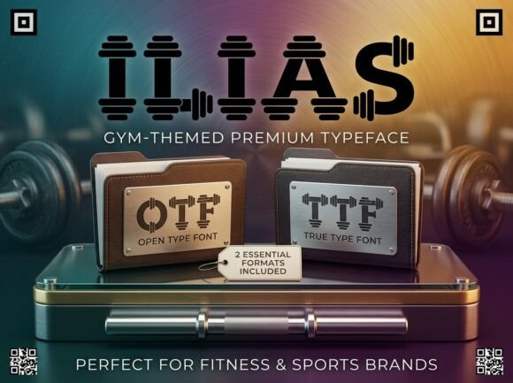 Ilias: A Premium Display Typeface for Captivating Editorial Design