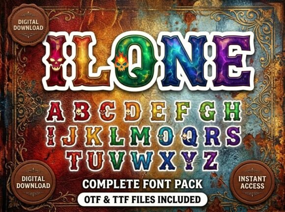 Ilone Font: A Display Typeface That Elevates Craft Projects