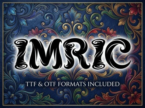 Imric Font: A Display Typeface for Editorial Excellence