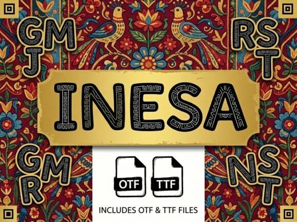 Inesa: A Display Font That Elevates Editorial Design