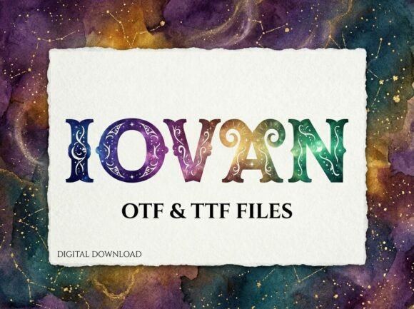 Iovan Display Font — A Bold Choice for Digital Branding