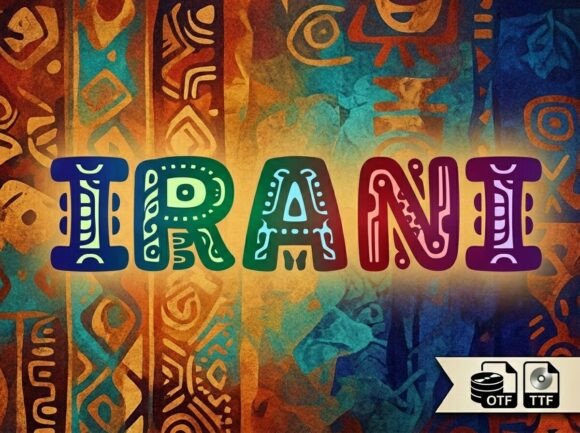 Irani Font Review: A Bold Display Typeface for Creative Branding
