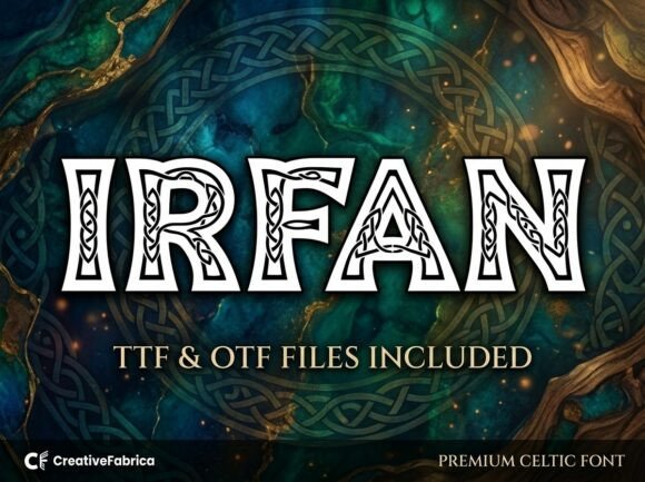 Irfan Typeface: A Display Font That Elevates Editorial Design