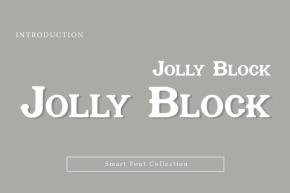 Jolly Block: A Playful Display Font for Bold Web Design