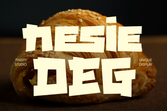 Nesiedeg Display Font for Bold, Beautiful Crafts