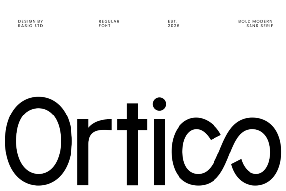 Ortico Typeface: A Modern Font for Digital Branding