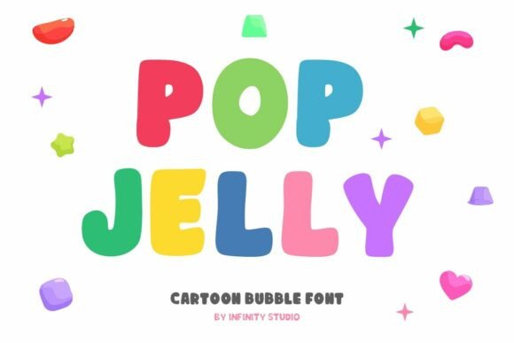 Pop Jelly Font: A Playful Typeface for Digital Design