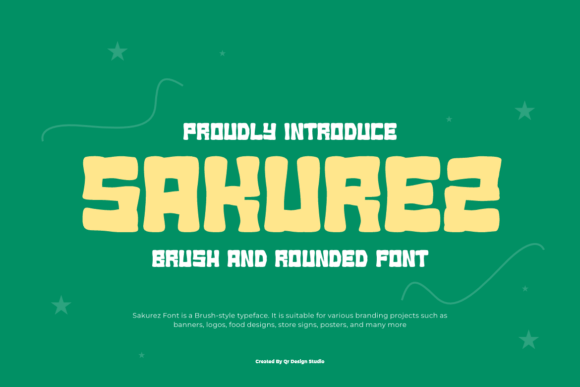 Sakurez Font: Bold Typography for Memorable Marketing