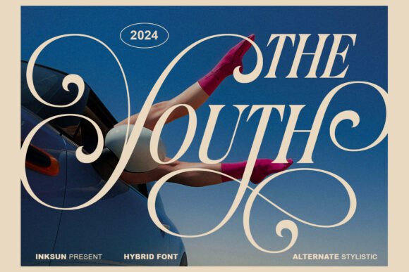 The Youth Font: A Bold Hybrid for Creative Branding Projects